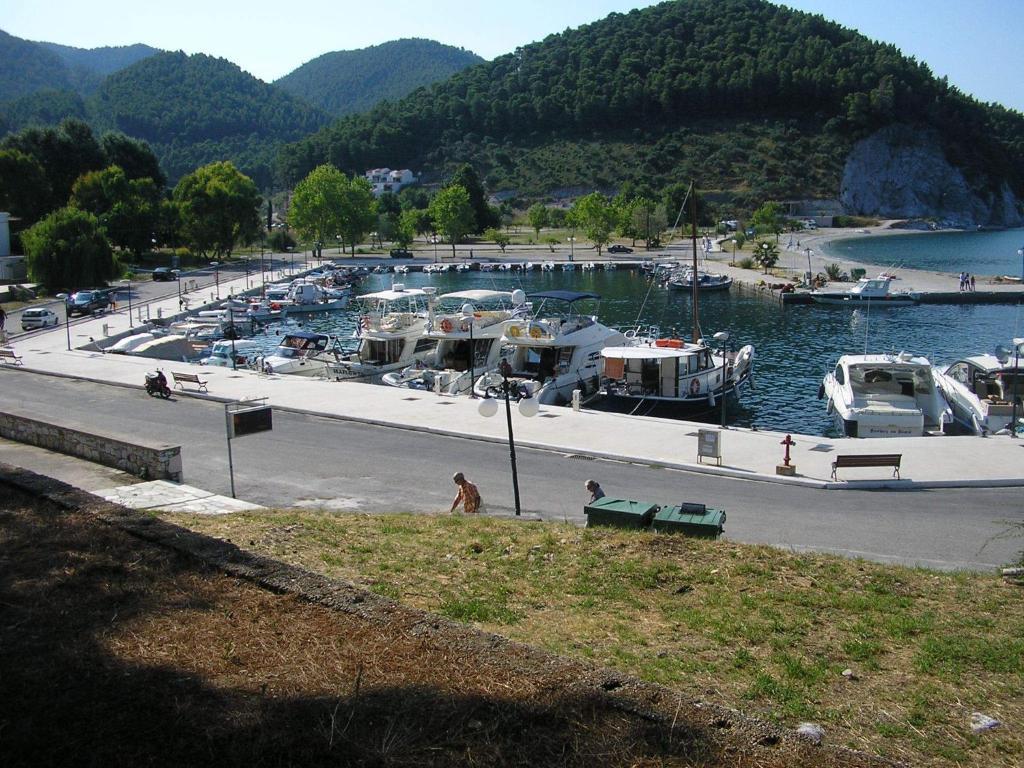 Aris Junior Studio & Apartments Neo Klima Dış mekan fotoğraf