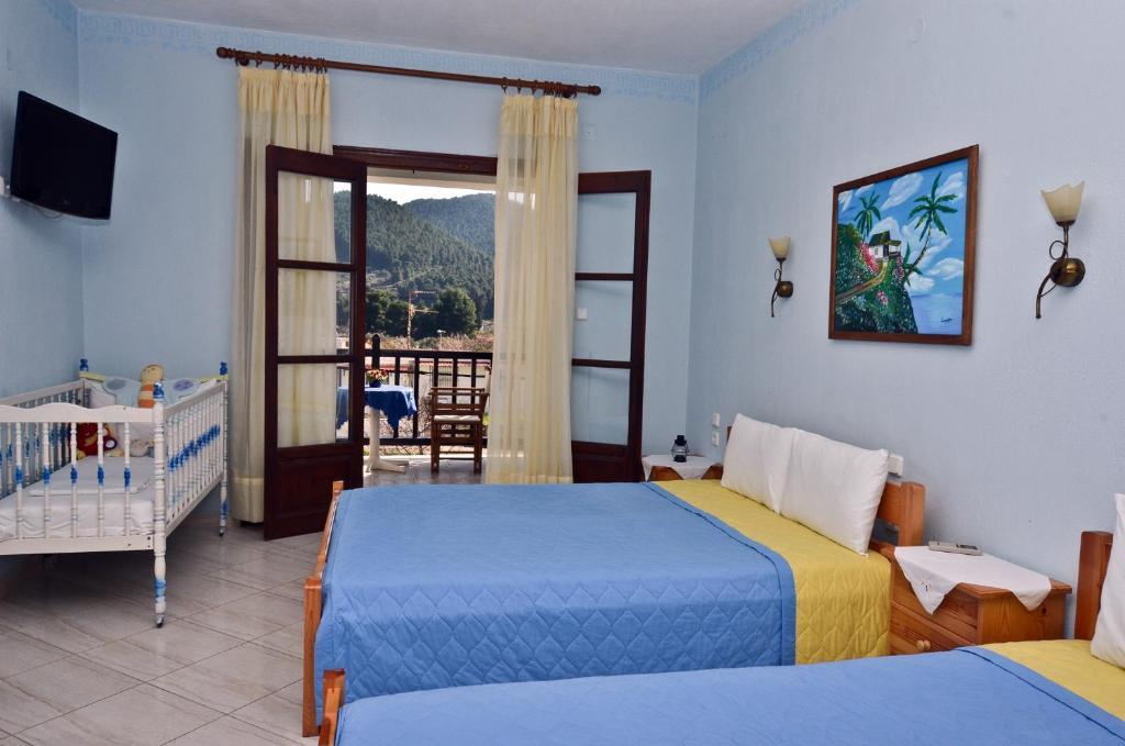 Aris Junior Studio & Apartments Neo Klima Oda fotoğraf