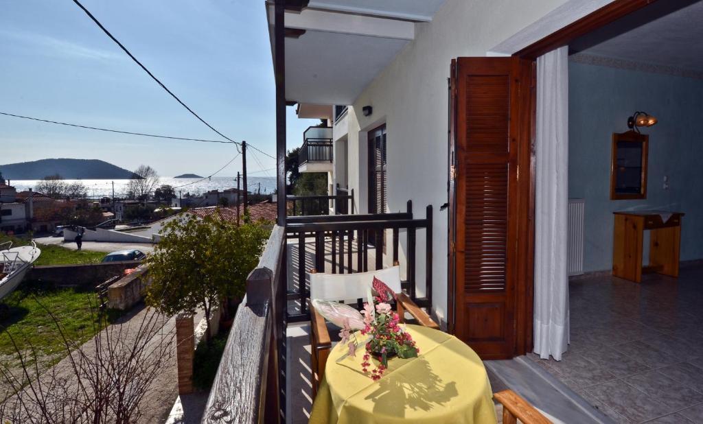 Aris Junior Studio & Apartments Neo Klima Dış mekan fotoğraf