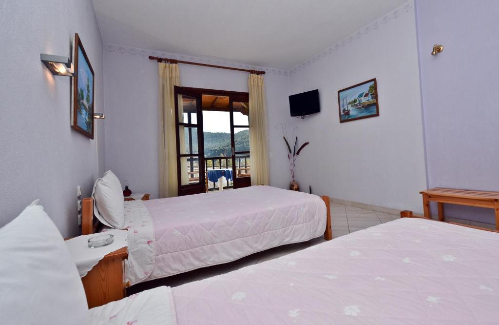 Aris Junior Studio & Apartments Neo Klima Dış mekan fotoğraf